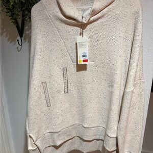 CALIA by Carrie Underwood Cream Cowl Neck Sweater